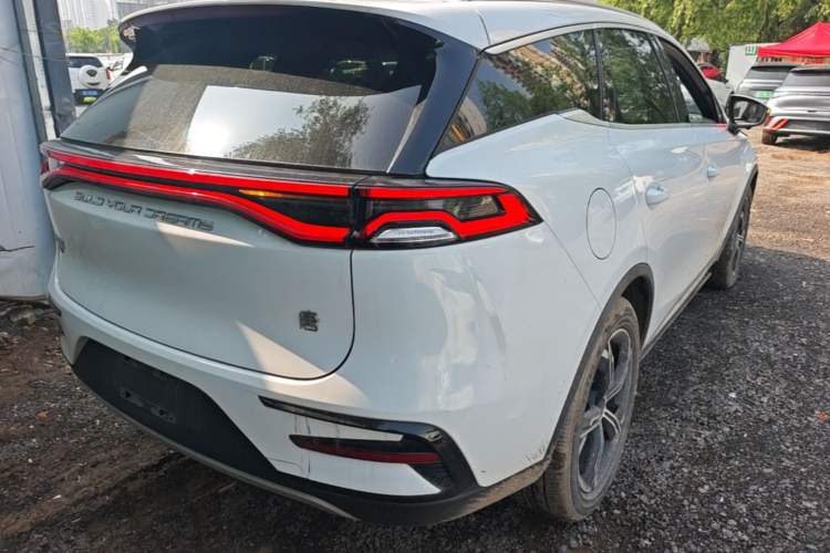 Used BYD Tang New Energy 2021 DM-i 112KM Prestige Model Rear Right 45 Deg