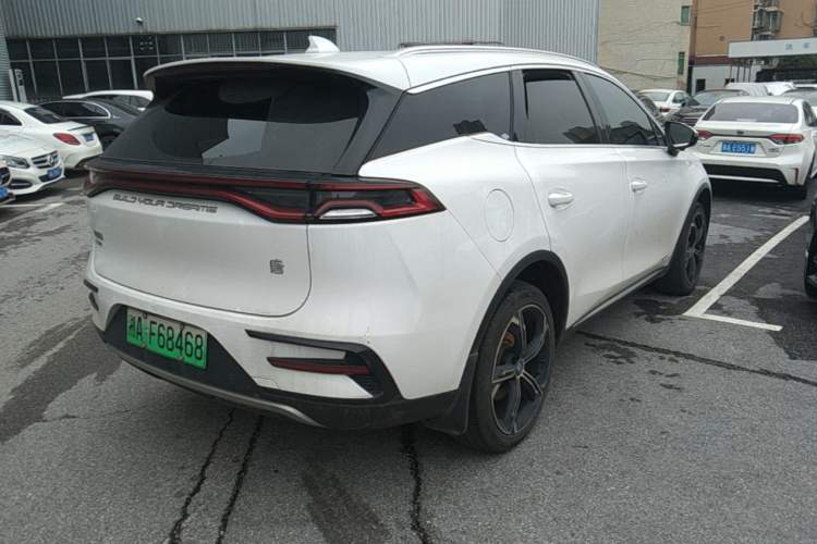 Used BYD Tang New Energy 2021 DM-i 112KM Prestige Model Rear Right 45 Deg