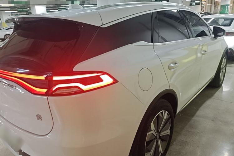 Used BYD Tang New Energy 2021 EV Four-Wheel Drive High-Performance Luxury Model Rear Right 45 Deg