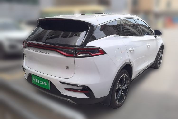 Used BYD Tang New Energy 2021 DM-i 112KM Prestige Model Rear Right 45 Deg