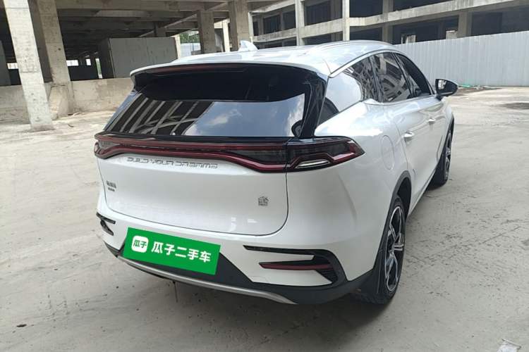 Used BYD Tang New Energy 2021 DM-i 112KM Prestige Model Rear Right 45 Deg
