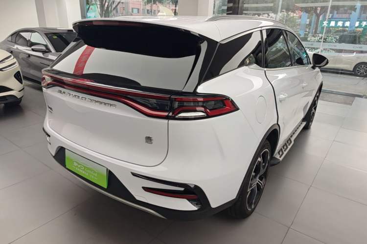 Used BYD Tang New Energy 2021 DM-i 112KM Prestige Model Rear Right 45 Deg