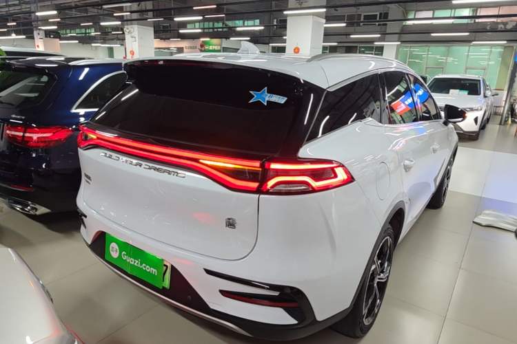 Used BYD Tang New Energy 2021 DM-i 112KM Prestige Model Rear Right 45 Deg