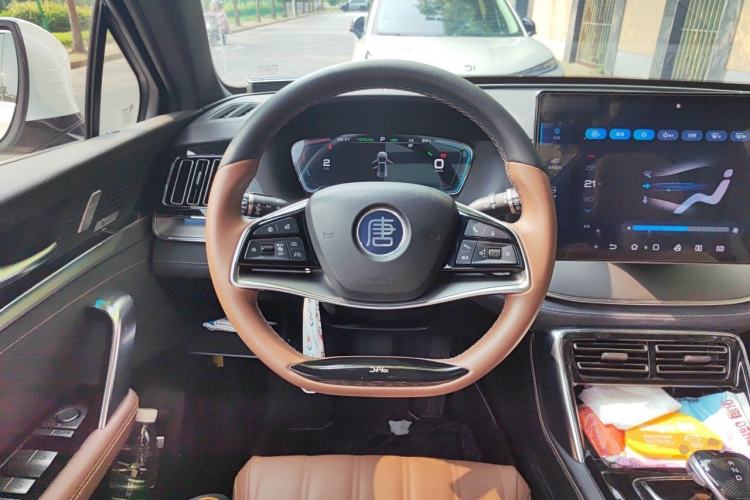 Used BYD Tang New Energy 2021 DM-i 112KM Prestige Model Steering Wheel
