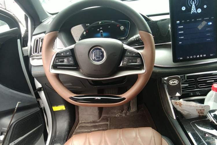Used BYD Tang New Energy 2021 DM-i 112KM Prestige Model Steering Wheel
