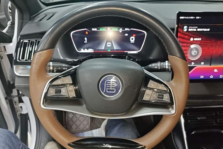 Used BYD Tang New Energy 2021 EV Four-Wheel Drive High-Performance Luxury Model Steering Wheel