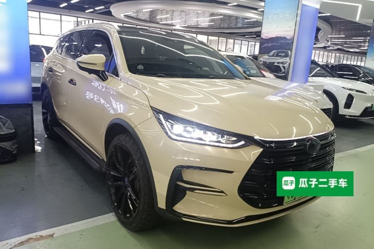 Used BYD Tang New Energy 2021 DM 2.0T Four-Wheel Drive High-Performance Flagship Model Front Right 45 Deg