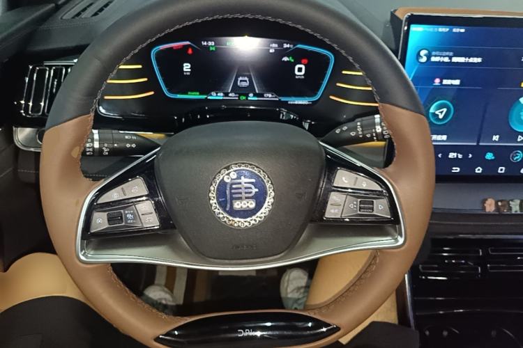 Used BYD Tang New Energy 2021 DM 2.0T Four-Wheel Drive High-Performance Flagship Model Steering Wheel