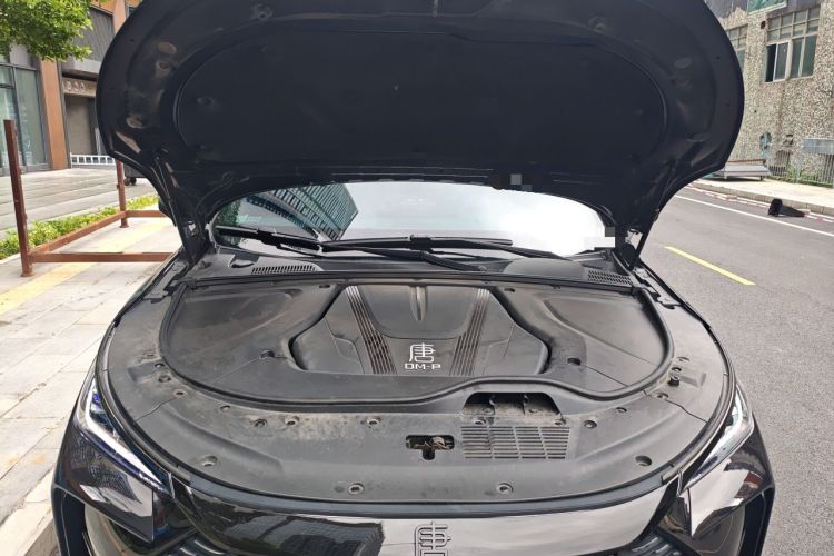 Used BYD Tang New Energy 2022 DM-p 215KM Four-Wheel Drive Flagship Model Engine Bay