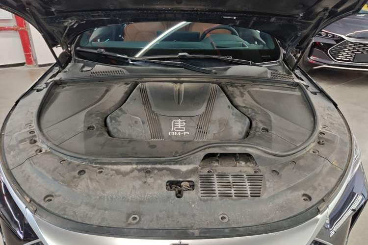 Used BYD Tang New Energy 2022 DM-p 215KM Four-Wheel Drive Flagship Model Engine Bay