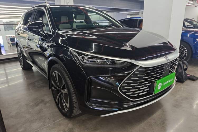 Used BYD Tang New Energy 2022 DM-p 215KM Four-Wheel Drive Flagship Model Front Right 45 Deg