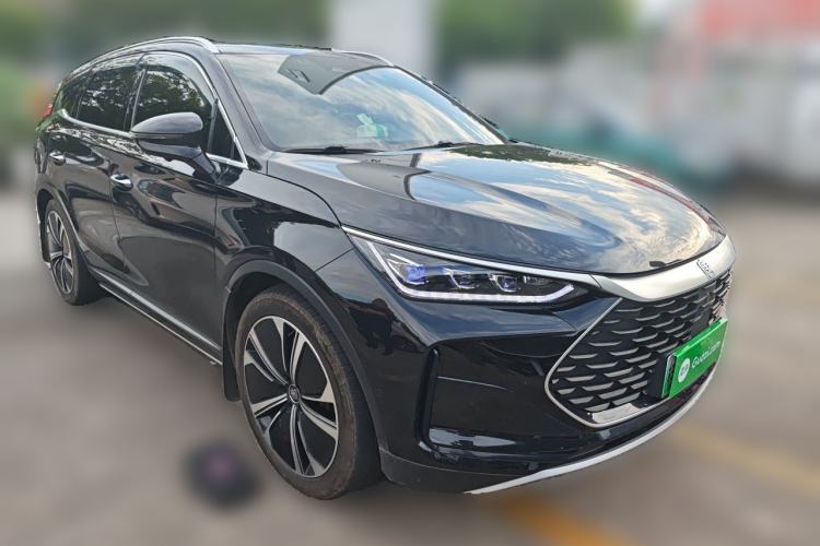 Used BYD Tang New Energy 2022 DM-p 215KM Four-Wheel Drive Flagship Model Front Right 45 Deg