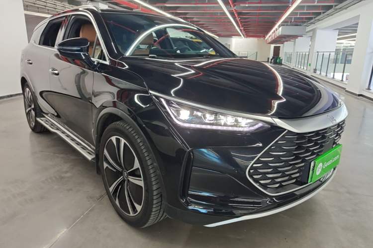 Used BYD Tang New Energy 2022 DM-p 215KM Four-Wheel Drive Flagship Model Front Right 45 Deg