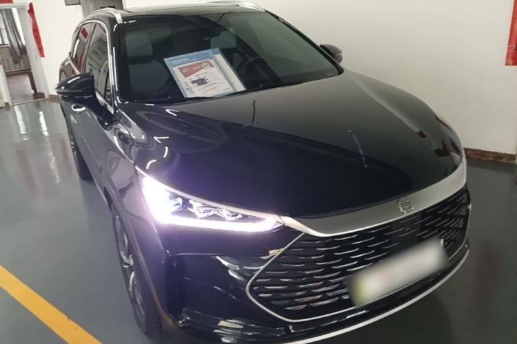 Used BYD Tang New Energy 2022 DM-p 215KM Four-Wheel Drive Flagship Model Front Right 45 Deg