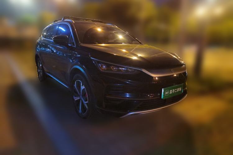Used BYD Tang New Energy 2022 EV 730KM Luxury Model Front Right 45 Deg