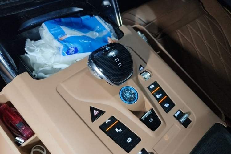 Used BYD Tang New Energy 2022 EV 730KM Luxury Model Gear Lever