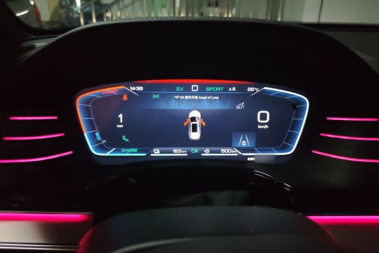 Used BYD Tang New Energy 2022 DM-p 215KM Four-Wheel Drive Flagship Model Instrument Cluster