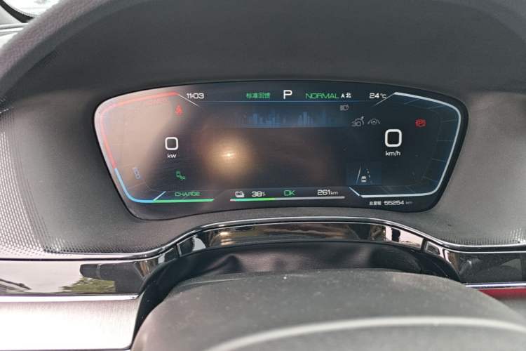 Used BYD Tang New Energy 2022 EV 730KM Luxury Model Instrument Cluster