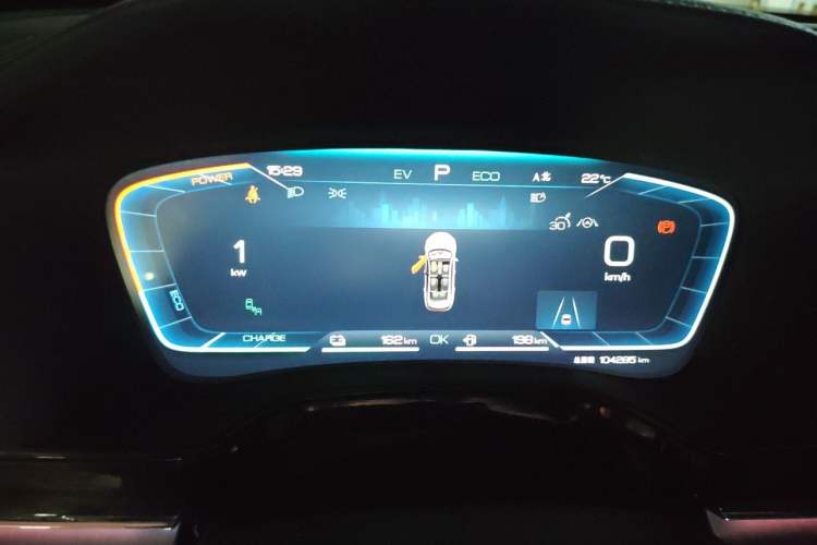Used BYD Tang New Energy 2022 DM-i 252km Luxury Model Instrument Cluster