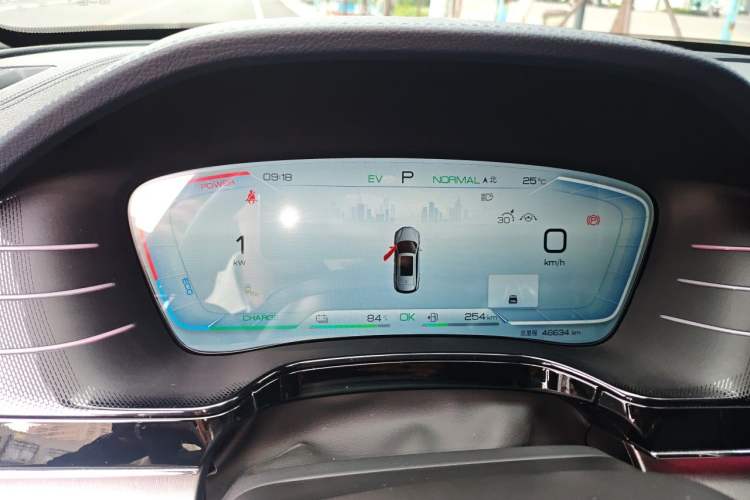 Used BYD Tang New Energy 2022 DM-p 215KM Four-Wheel Drive Flagship Model Instrument Cluster