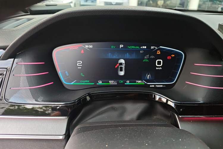 Used BYD Tang New Energy 2022 DM-p 215KM Four-Wheel Drive Flagship Model Instrument Cluster