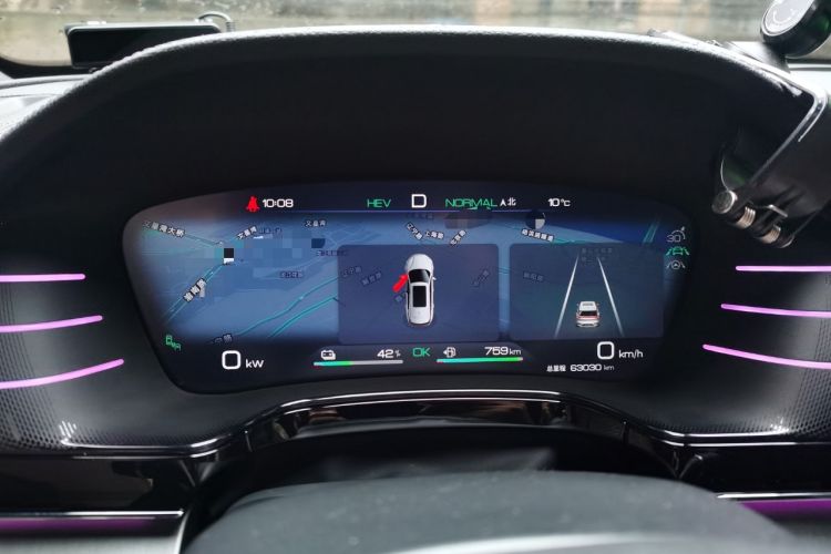 Used BYD Tang New Energy 2022 DM-p 215KM Four-Wheel Drive Flagship Model Instrument Cluster