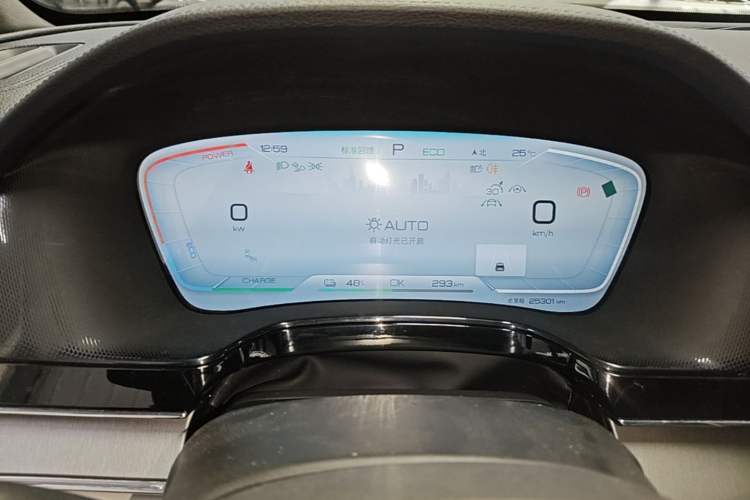 Used BYD Tang New Energy 2022 EV 600KM Luxury Model Instrument Cluster