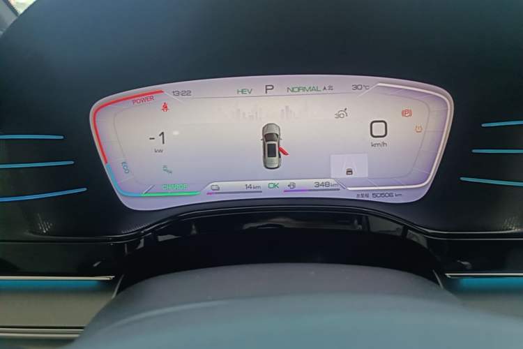 Used BYD Tang New Energy 2022 DM-p 215KM Four-Wheel Drive Flagship Model Instrument Cluster