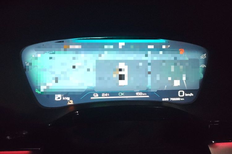 Used BYD Tang New Energy 2022 EV 730KM Luxury Model Instrument Cluster