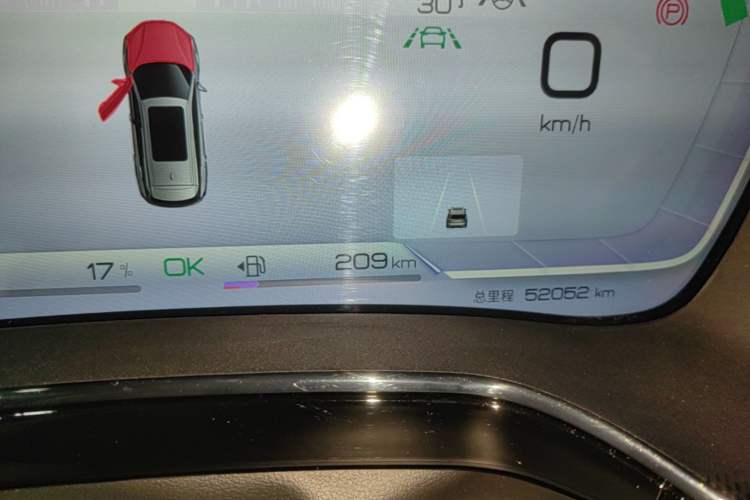 Used BYD Tang New Energy 2022 DM-p 215 km All-Wheel-Drive Deluxe Model Instrument Cluster