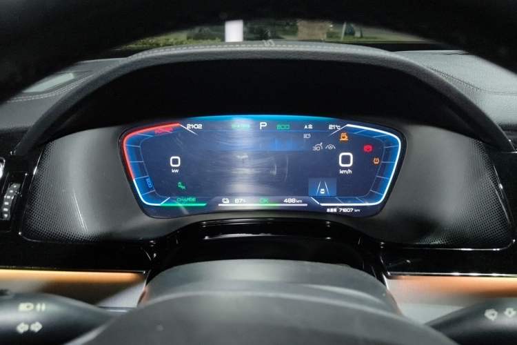 Used BYD Tang New Energy 2022 EV 730KM Luxury Model Instrument Cluster