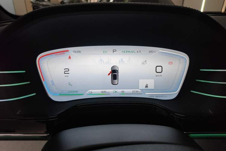 Used BYD Tang New Energy 2022 DM-p 215KM Four-Wheel Drive Flagship Model Instrument Cluster