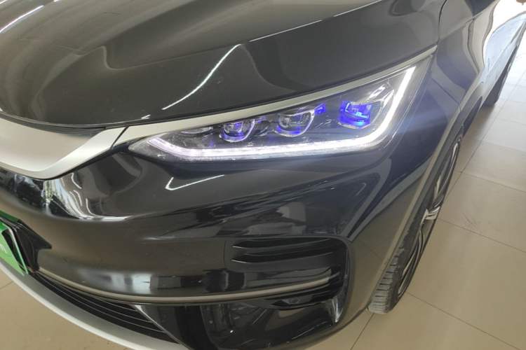 Used BYD Tang New Energy 2022 EV 635 km All-Wheel-Drive Flagship Model Left Front Headlight