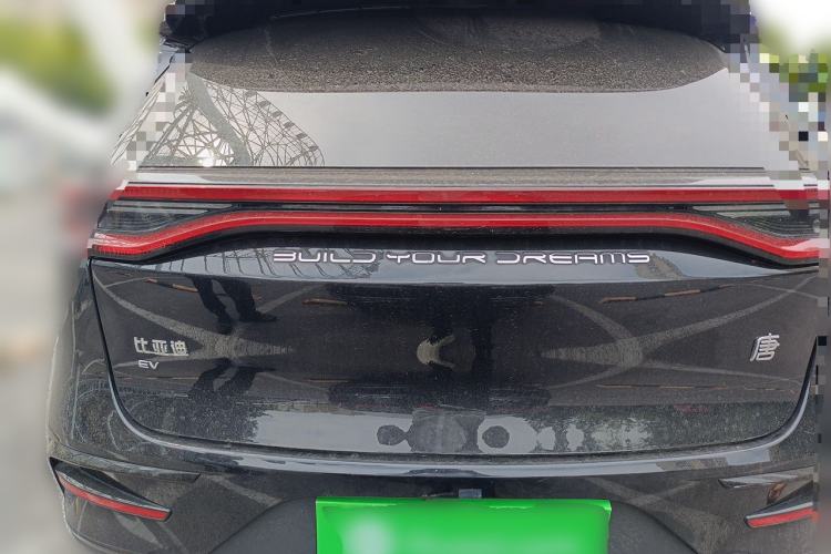 Used BYD Tang New Energy 2022 EV 730KM Luxury Model Rear
