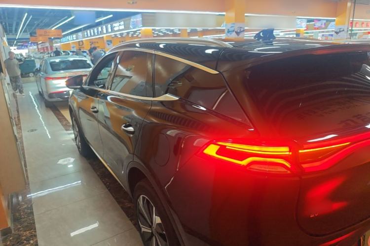 Used BYD Tang New Energy 2022 EV 730KM Luxury Model Rear Left 45 Deg
