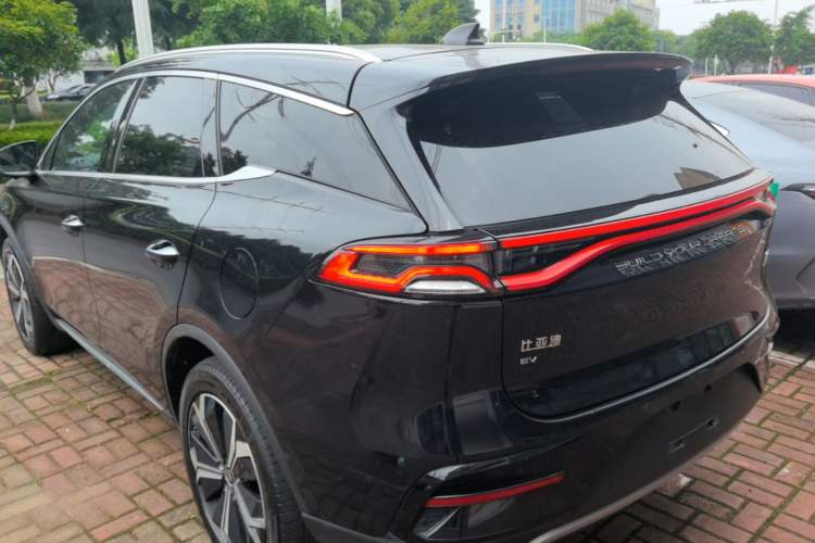 Used BYD Tang New Energy 2022 EV 730KM Luxury Model Rear Left 45 Deg