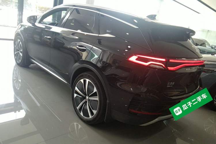 Used BYD Tang New Energy 2022 DM-p 215KM Four-Wheel Drive Flagship Model Rear Left 45 Deg