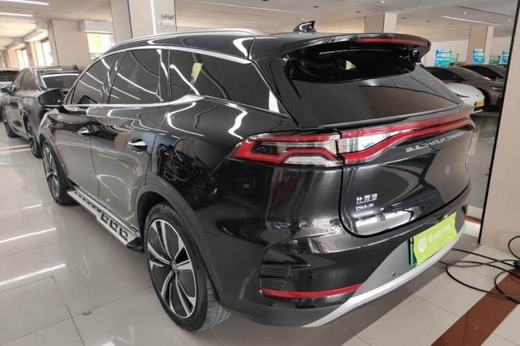 Used BYD Tang New Energy 2022 DM-p 215KM Four-Wheel Drive Flagship Model Rear Left 45 Deg