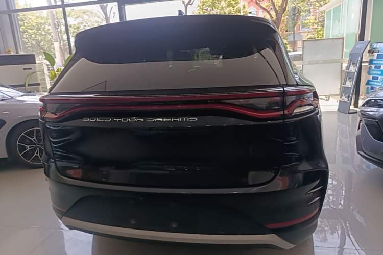 Used BYD Tang New Energy 2022 DM-p 215KM Four-Wheel Drive Flagship Model Rear