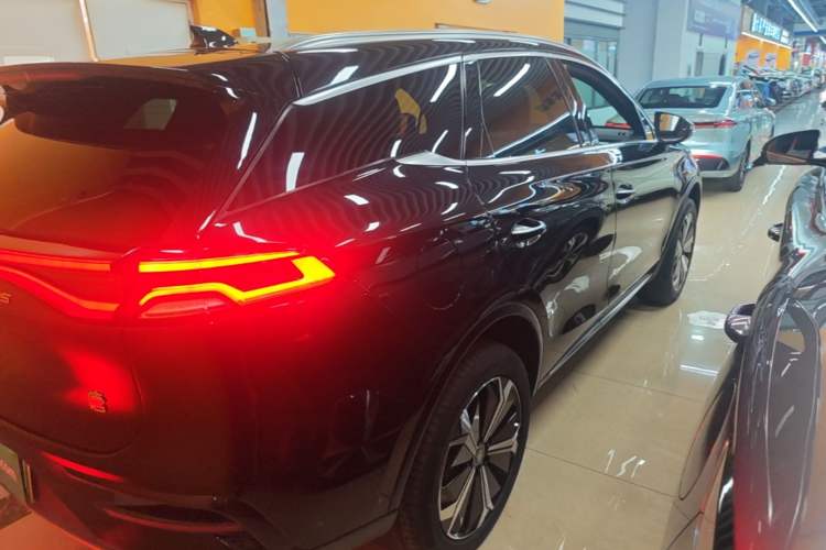 Used BYD Tang New Energy 2022 EV 730KM Luxury Model Rear Right 45 Deg