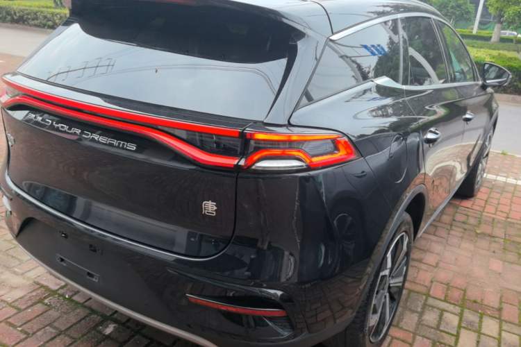 Used BYD Tang New Energy 2022 EV 730KM Luxury Model Rear Right 45 Deg