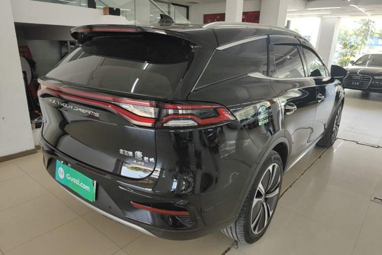 Used BYD Tang New Energy 2022 EV 635 km All-Wheel-Drive Flagship Model Rear Right 45 Deg