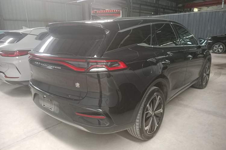 Used BYD Tang New Energy 2022 EV 730KM Luxury Model Rear Right 45 Deg