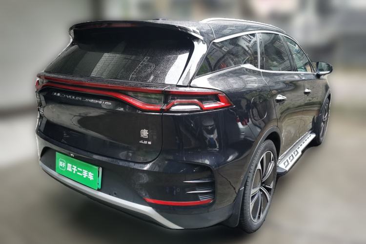 Used BYD Tang New Energy 2022 DM-p 215KM Four-Wheel Drive Flagship Model Rear Right 45 Deg