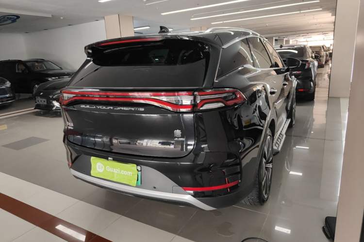 Used BYD Tang New Energy 2022 DM-p 215KM Four-Wheel Drive Flagship Model Rear Right 45 Deg