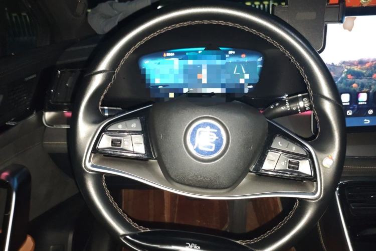 Used BYD Tang New Energy 2022 EV 730KM Luxury Model Steering Wheel