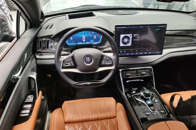 Used BYD Tang New Energy 2022 EV 635 km All-Wheel-Drive Flagship Model Steering Wheel