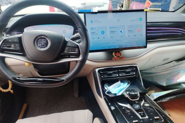 Used BYD Tang New Energy 2022 DM-p 215KM Four-Wheel Drive Flagship Model Center Console