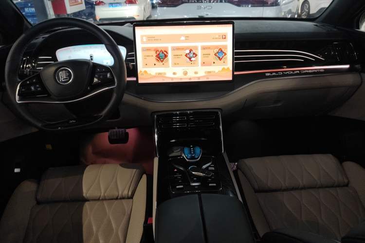 Used BYD Tang New Energy 2022 EV 635 km All-Wheel-Drive Flagship Model Gear Lever