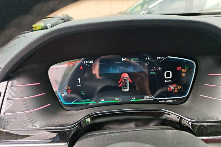 Used BYD Tang New Energy 2022 DM-p 215KM Four-Wheel Drive Flagship Model Instrument Cluster